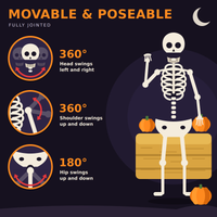 Halloween Skeleton Decoration